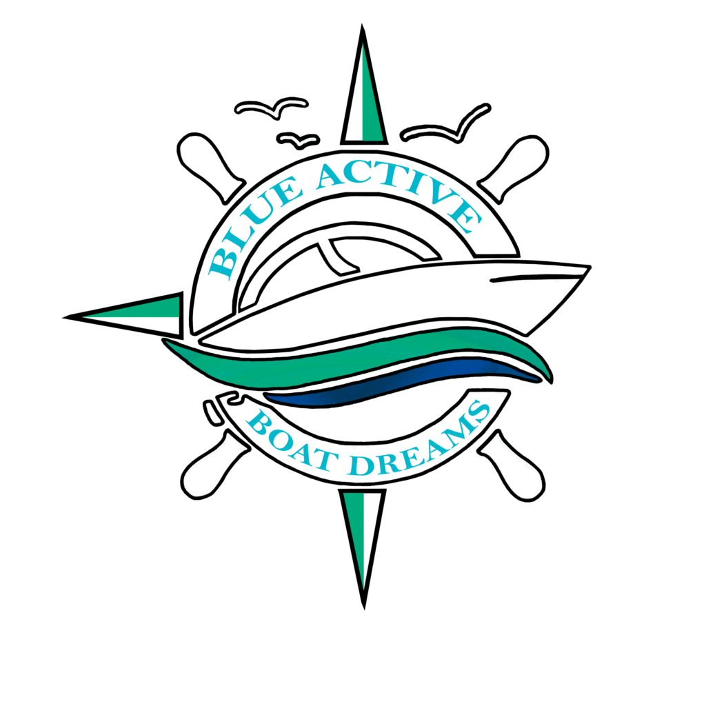 Logo Blue Active · Boat Dreams